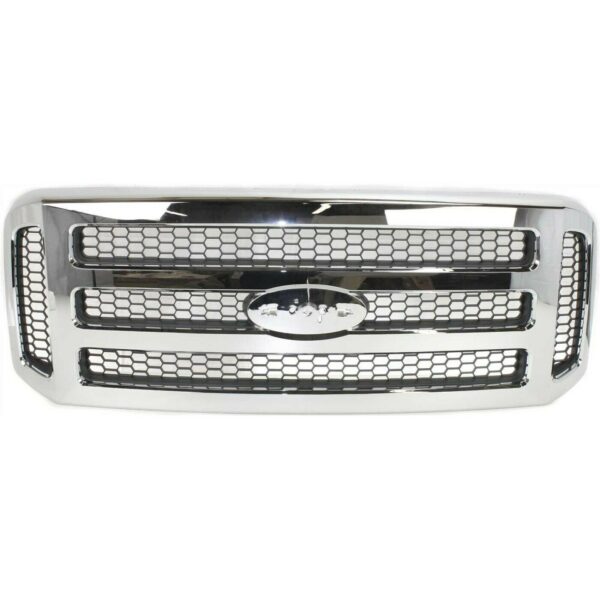 New Fits FORD F-250 05-07 Front Super Duty Grille Made Of ABS Plastic FO1200456