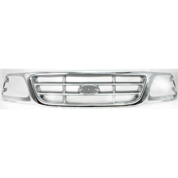 New Fits CHEVROLET SILVERADO 2500 1999-2004 Front Side Grille Chrome FO1200371