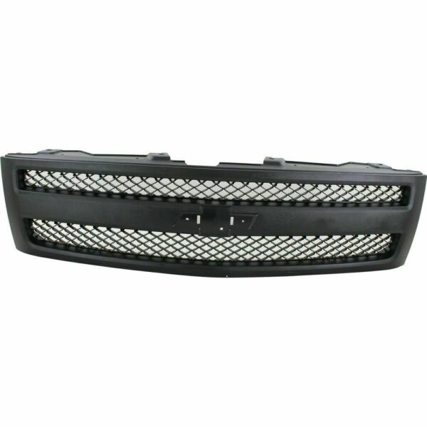 New Fits CHEVROLET SILVERADO 1500 07-13 Front Side Grille Textured BLK GM1200578