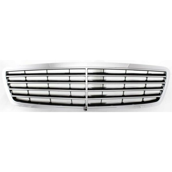 New Fits MERCEDES-BENZ E320 2000-2002 Front Side Grille Chrome Shell MB1200116