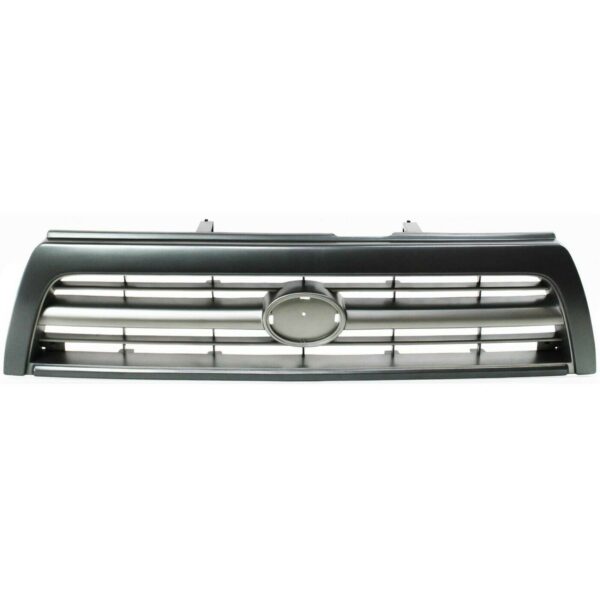 New Fits TOYOTA 4RUNNER 4CYL 1996-1998 Front Side Grille Silver Gray TO1200203