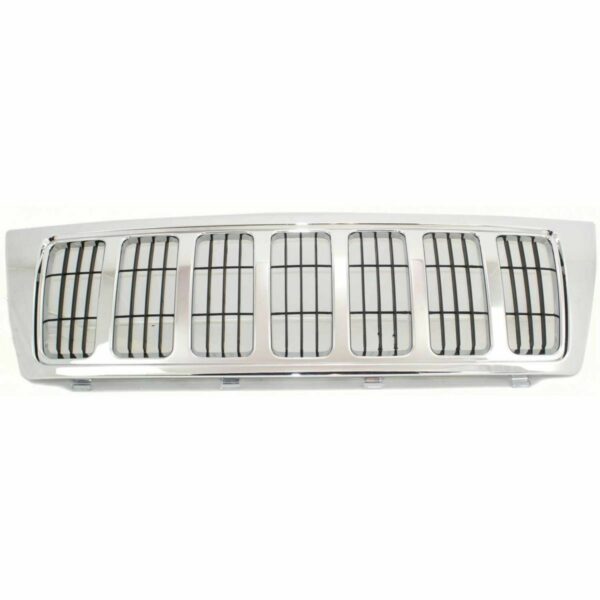 New Fits JEEP GRAND CHEROKEE 2004 Front Side Grille CHR Surround W/BLK CH1200298