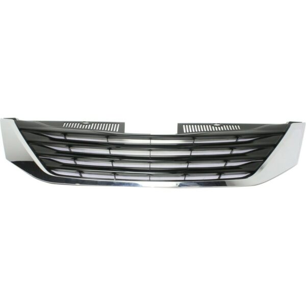 New Fits TOYOTA SIENNA 2011-17 Front Side Grille Black Finish W/CHR TO1200334