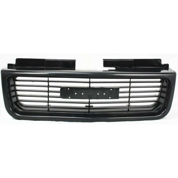 New Fits GMC JIMMY 1998-05 Front Side Grille Primed Textured BLK Shell GM1200436