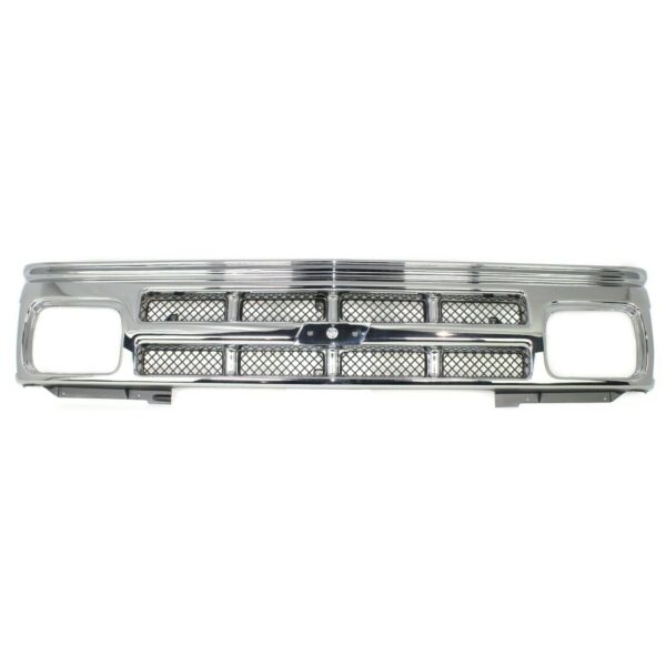 New Fits CHEVROLET S10 BLAZER 1991-1994 Front Side Grille All Chrome GM1200326