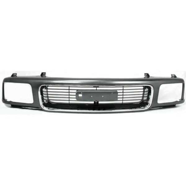 New Fits GMC SONOMA 1994-1997 Front Side Center Grille With Chrome GM1200355