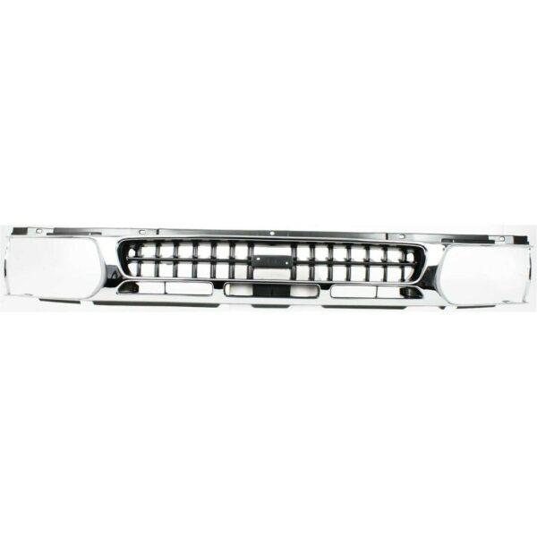 New Fits NISSAN PATHFINDER 1996-1999 Front Side Grille CHR Dark Silver NI1200176