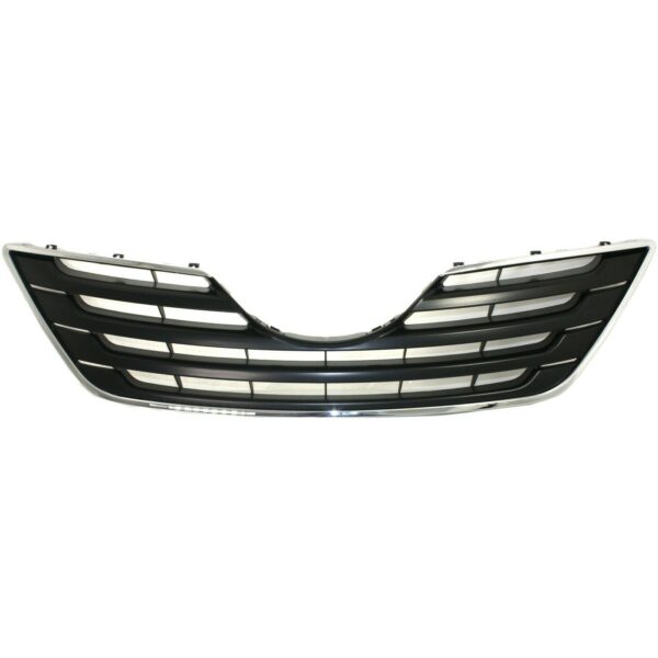 New Fits TOYOTA CAMRY 2007-2009 Front Side Grille Black W/CHR Frame TO1200289