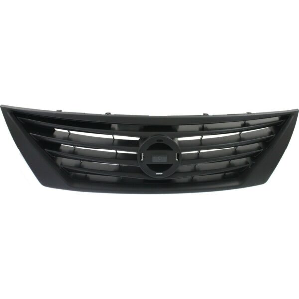 New Fits NISSAN VERSA 2012-14 Front Side Grille Matte Dark Gray CAPA NI1200246C