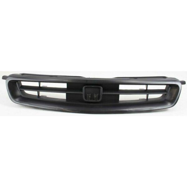 New Fits HONDA CIVIC 1996-98 Front Side Grille Insert Matte-BLK Insert HO1200144