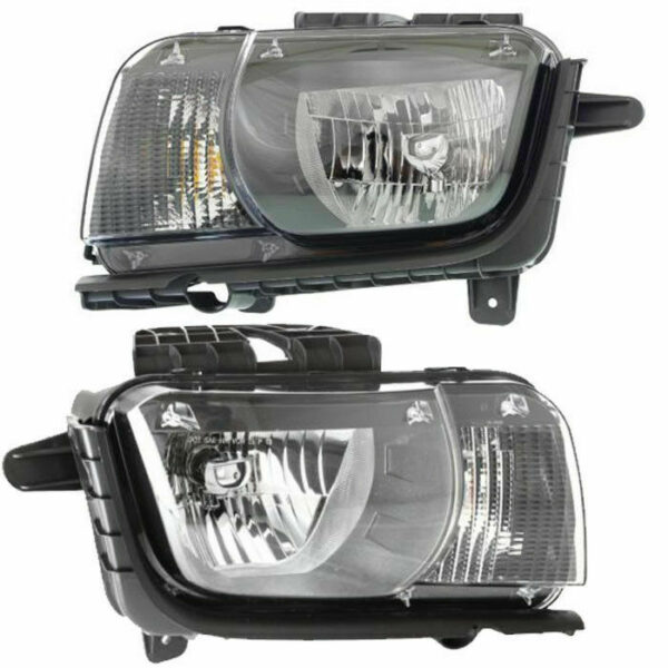 New Set of 2 Fits CHEVROLET CAMARO CP 2010-13 LH & RH Side Halo Headlight ASSY