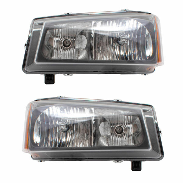 New Set of 2 Fits GM TRUCKS & VANS AVALANCE 2006-08 LH & RH Side Headlight Assy