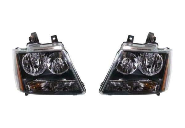 New Set of 2 Fits CHEVROLET SUBURBAN 2007-2014 Left & Right Side Headlight Assy