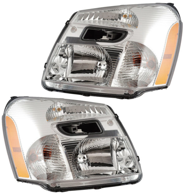 New Set of 2 Fits GM TRUCKS & VANS EQUINOX 2005-09 Left & RH Side Headlight Assy