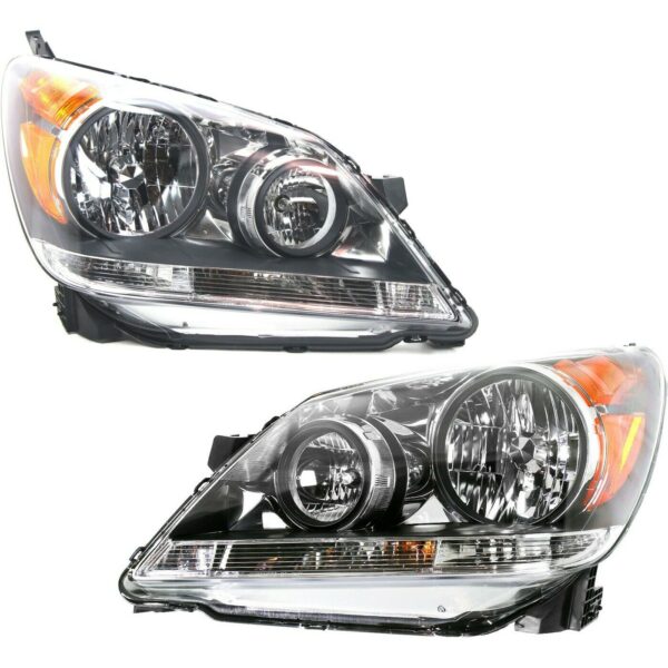 New Set of 2 Fits HONDA ODYSSEY 2008-10 Front Left & Right Side Headlight Assy