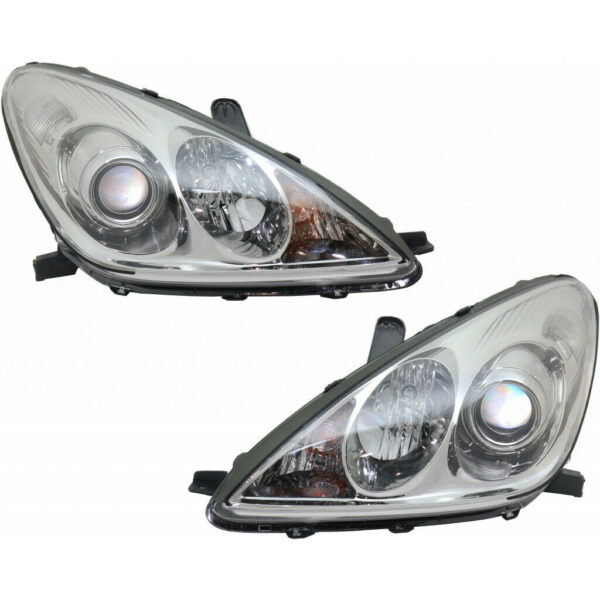 New Set of 2 Fits LEXUS ES 300/330 2005-2006 LH & RH Side Headlight Assy W/O HID