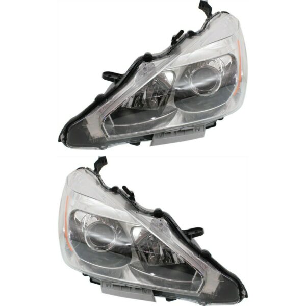 New Set of 2 Fits NISSAN DATSUN ALTIMA SDN 13-15 LH & RH Side Halo Headlamp ASSY