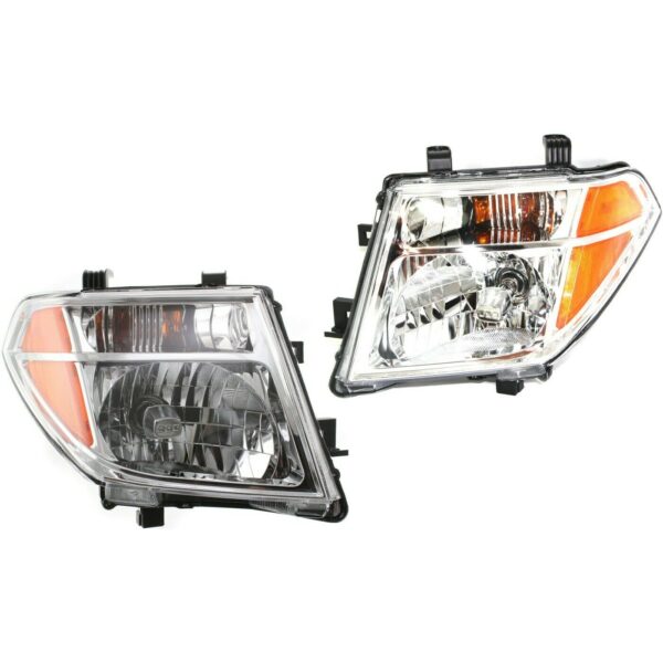 New Set of 2 Fits NISSAN DATSUN FRONTIER 2005-2008 LH & RH Side Headlight Assy