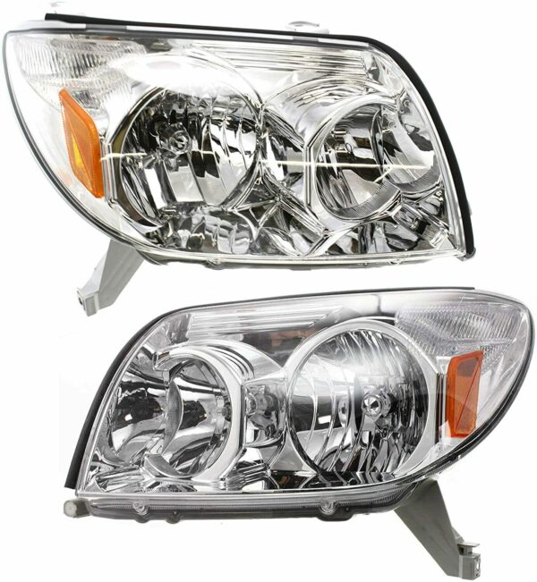 New Set of 2 Fits TOYOTA 4RUNNER 2003-05 Left & Right Side Headlight Assembly