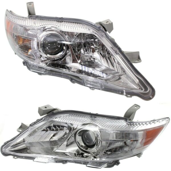 New Set of 2 Fits TOYOTA CAMRY 2010-11 Left&Right Side Headlight ASSY EXC SE USA