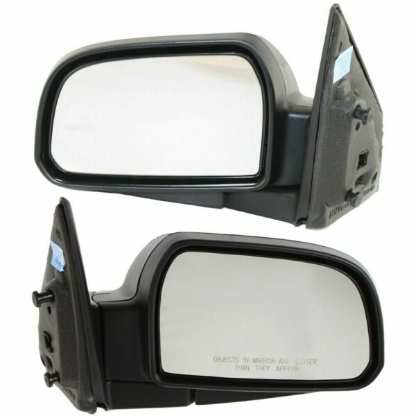 New Set Of 2 Fits HYUNDAI TUCSON 05-09 LH & RH Side Pwr Mirror Man Fldg Non-Htd