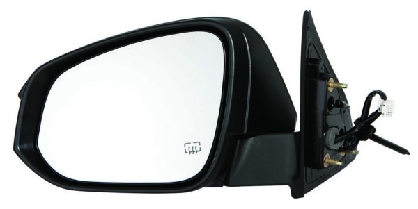 New Fits TOYOTA HIGHLANDER 14-18 LH Side Power Mirror Manual Fldg Htd TO1320317