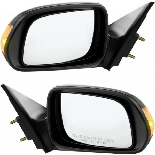 New Set Of 2 Fits SCION TC 2005-10 LH & RH Side Pwr Mirror Non-Folding Non-Htd