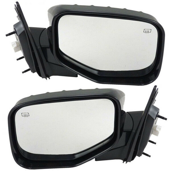 New Set Of 2 Fits HONDA RIDGELINE 06-14 LH & RH Side Pwr Mirror Man Folding Htd