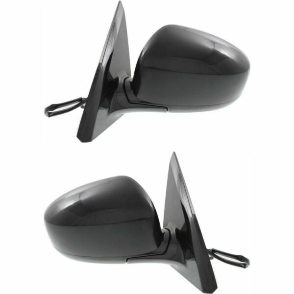 New Set Of 2 Fits NISSAN PATHFINDER 13-16 L&R Side Pwr Mirror Man Fldg Non-Htd