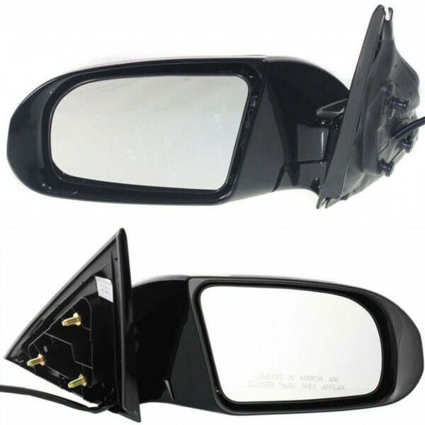 New Set Of 2 Fits NISSAN MAXIMA 09-14 LH & RH Side Pwr Mirror Man Fldg Non-Htd