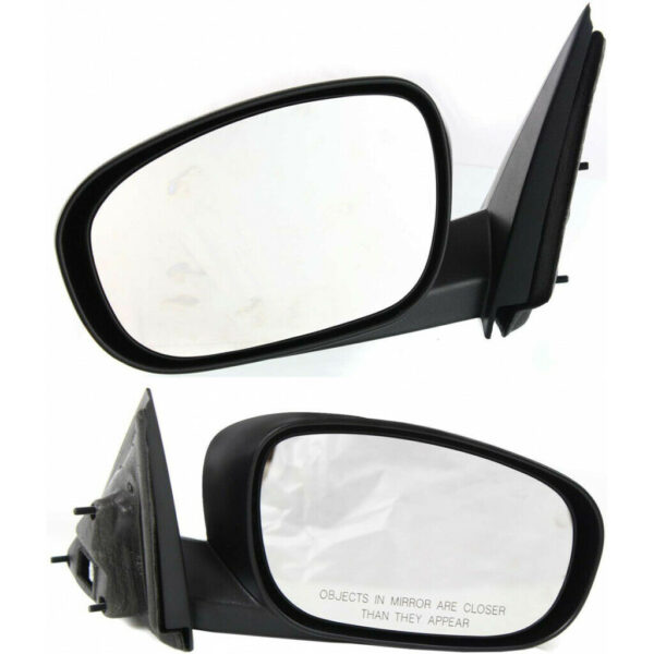 New Set Of 2 Fits CHRYSLER 300 2007-10 LH & RH Side Pwr Mirror Non-Fldg Non-Htd