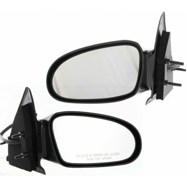 New Set Of 2 Fits SATURN S-SERIES 1996-02 LH & RH Side Power Mirror Non-Heated