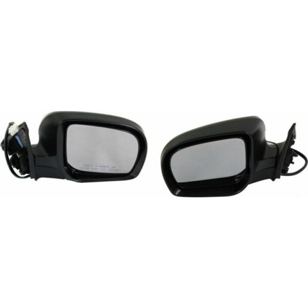 New Set Of 2 Fits SUBARU FORESTER 09-10 LH & RH Side Pwr Mirror Man Folding Htd