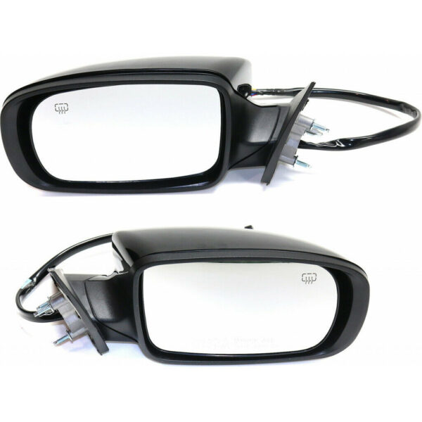 New Set Of 2 Fits CHRYSLER 300 2011-20 LH & RH Side Pwr Mirror Man Folding Htd