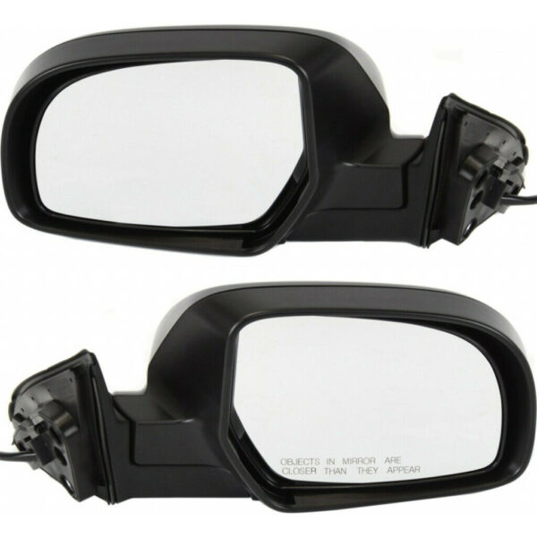 New Set Of 2 Fits SUBARU LEGACY 11-14 LH & RH Side Pwr Mirror Man Fldg Non-Htd