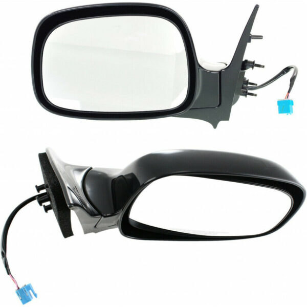 New Set Of 2 Fits BUICK RENDEZVOUS 02-07 LH & RH Side Pwr Mirror Man Fldg N/Htd