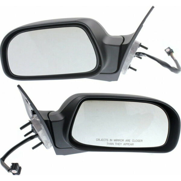 New Set Of 2 Fits CHRYSLER PACIFICA 04-05 LH & RH Side Pwr Mirror Man Fldg Htd