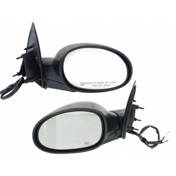 New Set Of 2 Fits CHRYSLER PT CRUISER 01-03 L & R Side Pwr Mirror Man Fldg Htd