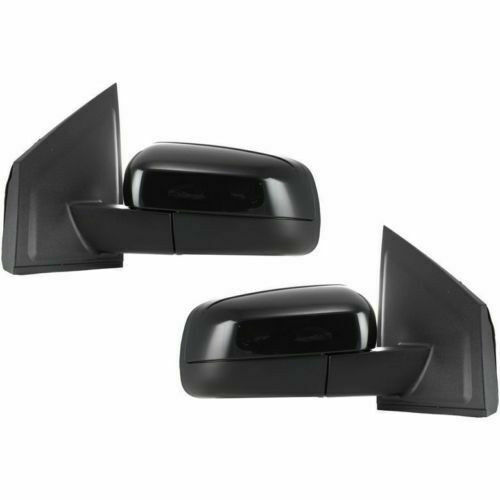 New Set Of 2 Fits FORD FREESTYLE 05-07 LH & RH Side Pwr Mirror Manual Fldg Htd