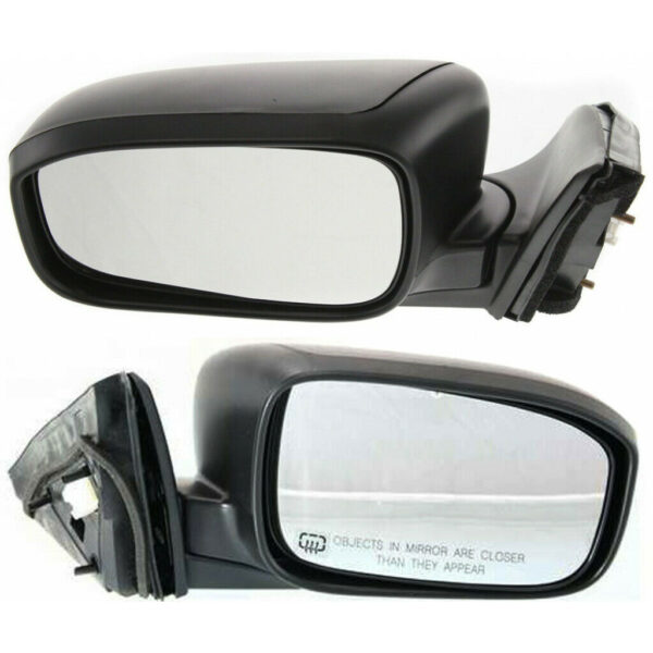 New Set Of 2 Fits HONDA ACCORD 03-07 LH & RH Side Pwr Mirror Manual Folding Htd