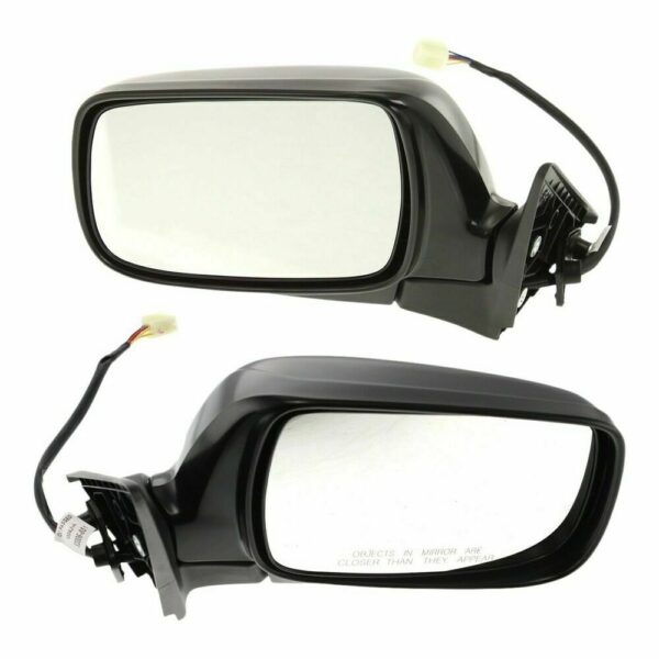 New Set Of 2 Fits SUBARU FORESTER 03-05 LH & RH Side Pwr Mirror Man Folding Htd