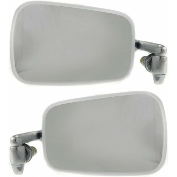 New Set Of 2 Fits VOLKSWAGEN BEETLE 68-77 L&R Side Man Mirror Non-Fldg Non-Htd