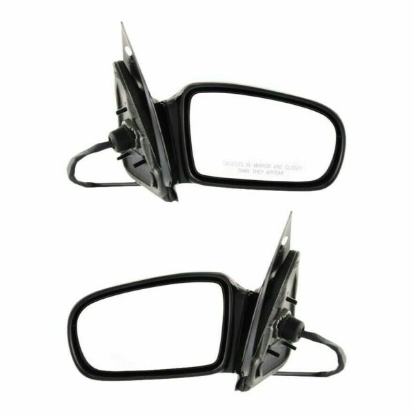 New Set Of 2 Fits CHEVROLET CAVALIER 95-05 L&R Side Pwr Mirror Man Fldg Non-Htd