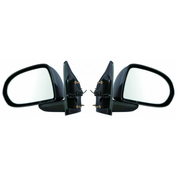 New Set Of 2 Fits JEEP COMPASS 07-10 LH & RH Side Power Mirror Man Fldg Non-Htd