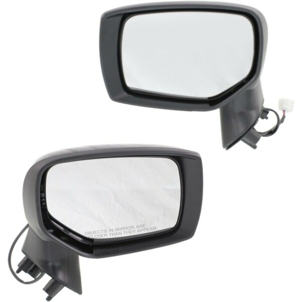 New Set Of 2 Fits SUBARU LEGACY 15-17 LH & RH Side Pwr Mirror Man Fldg Non-Htd