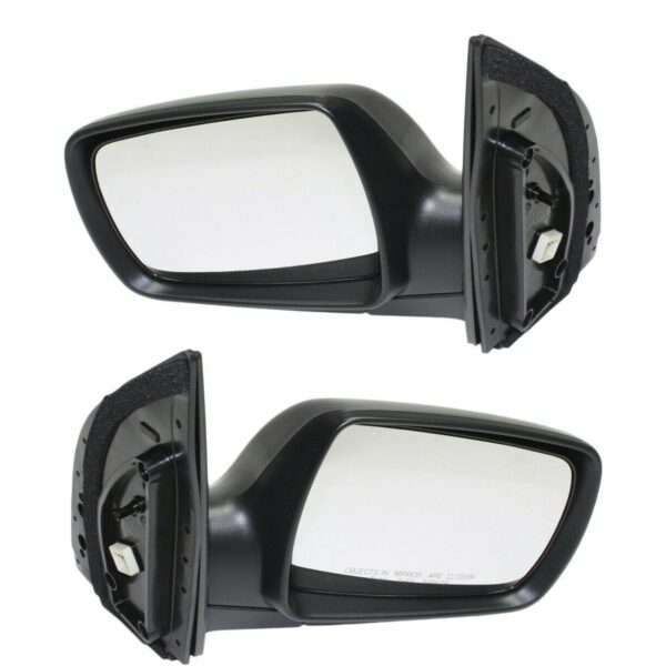 New Set Of 2 Fits KIA SEDONA 09-14 LH & RH Side Power Mirror Manual Folding Htd