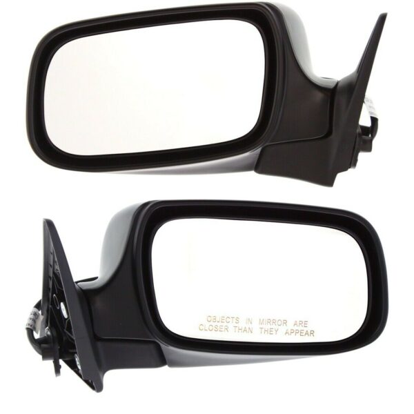 New Set Of 2 Fits SUBARU FORESTER 08-08 L & R Side Pwr Mirror Man Fldg Non-Htd