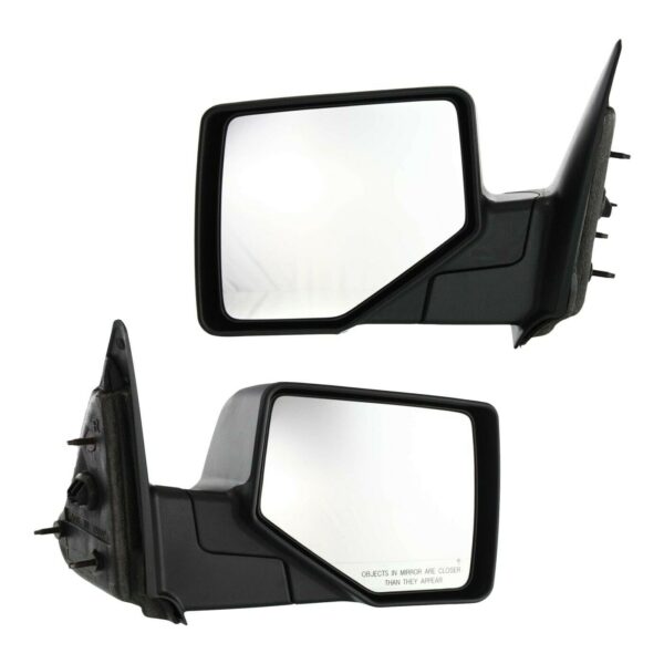 New Set Of 2 Fits FORD RANGER 06-11 LH & RH Side Man Mirror Manual Fldg Non-Htd