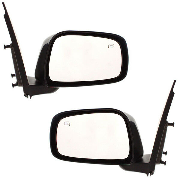 New Set Of 2 Fits NISSAN PATHFINDER 05-12 LH & RH Side Pwr Mirror Man Fldg Htd