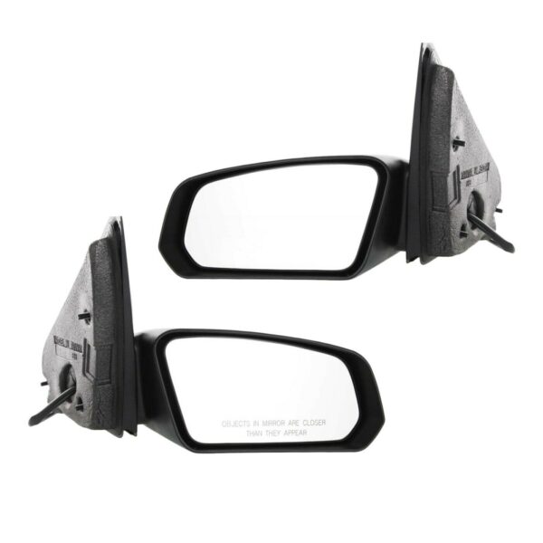 New Set Of 2 Fits SATURN ION 03-07 LH & RH Side Pwr Mirror Non-Folding Non-Htd